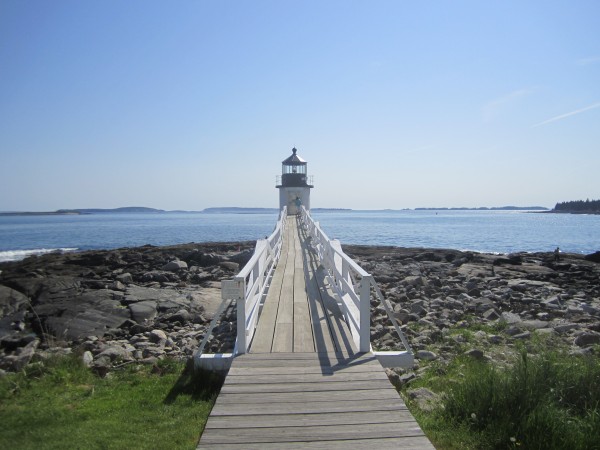 The Marshall Point Lighthouse, which was featured in the 1994 Tom Hanks movie, "Forrest Gump." The Marshall Point Lighthouse, which was featured in the 1994 Tom Hanks movie, "Forrest Gump."