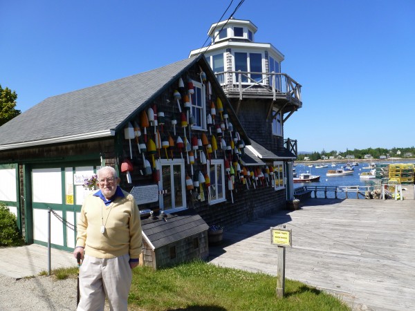 Irving Silverman stands in front of the nonoperational lighthouse his wife built for him before she died. In her memory, Silverman performed weddings as a notary public for years, marrying 34 couples. Now that Silverman is 92 years old and can no longer live alone in Maine full time, his notary license cannot be renewed. Irving Silverman stands in front of the nonoperational lighthouse his wife built for him before she died. In her memory, Silverman performed weddings as a notary public for years, marrying 34 couples. Now that Silverman is 92 years old and can no longer live alone in Maine full time, his notary license cannot be renewed.