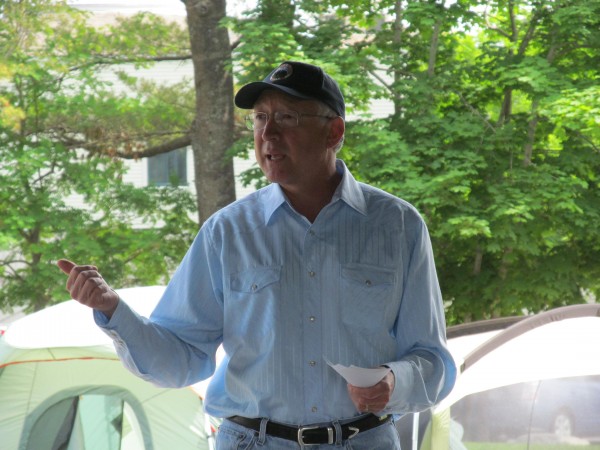 Kenneth Salazar, secretary of the U.S. Department of Interior, addresses a crowd Monday, June 11, 2012, at L.L. Bean in Freeport. Part of the reason for Salazar's visit to Maine was to celebrate L.L. Bean's "Million Moment Mission," which will culminate by year's end with a $1 million donation to the National Parks Foundation. Kenneth Salazar, secretary of the U.S. Department of Interior, addresses a crowd Monday, June 11, 2012, at L.L. Bean in Freeport. Part of the reason for Salazar's visit to Maine was to celebrate L.L. Bean's "Million Moment Mission," which will culminate by year's end with a $1 million donation to the National Parks Foundation.