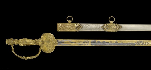 The sword presented to Civil War Major General Ambrose E. Burnside sold for $271,000 recently at Bonhams San Francisco. The sword presented to Civil War Major General Ambrose E. Burnside sold for $271,000 recently at Bonhams San Francisco.