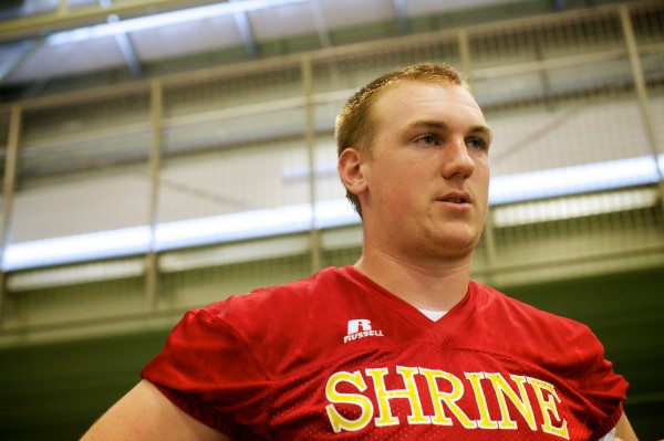 Max Andrews graduated from John Bapst High School this year. On Saturday he will play in the Lobster Bowl in Biddeford. Max Andrews graduated from John Bapst High School this year. On Saturday he will play in the Lobster Bowl in Biddeford.