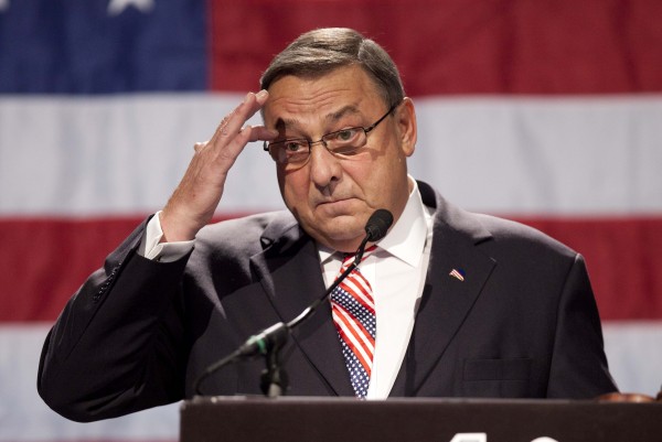 Gov. Paul LePage speaks at the Maine Republican Convention in Augusta in May 2012. Gov. Paul LePage speaks at the Maine Republican Convention in Augusta in May 2012.