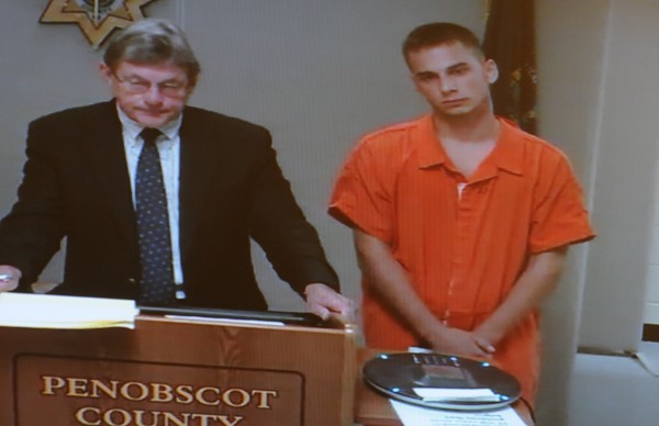 Charles Gardner makes his appearance via video feed at Penobscot Judicial Center on Monday, Aug. 20, 2012. Charles Gardner makes his appearance via video feed at Penobscot Judicial Center on Monday, Aug. 20, 2012.