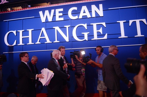 Republican senator and former Presidential nominee John McCain arrives at the Republican National Convention, Wednesday, Aug. 29, 2012 in Tampa, Fla. Republican senator and former Presidential nominee John McCain arrives at the Republican National Convention, Wednesday, Aug. 29, 2012 in Tampa, Fla.