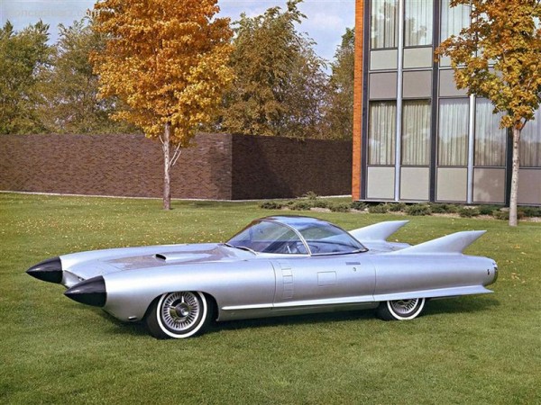 The 1959 Cadillac Cyclone concept car is pictured in this undated handout photo. The 1959 Cadillac Cyclone concept car is pictured in this undated handout photo.