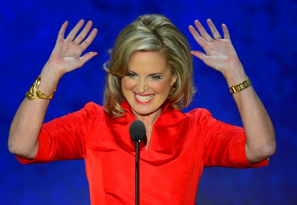 Ann Romney, wife of Republican presidential candidate Mitt Romney, speaks at the second day of the Republican National Convention in Tampa, Florida, Tuesday, August 28, 2012. Ann Romney, wife of Republican presidential candidate Mitt Romney, speaks at the second day of the Republican National Convention in Tampa, Florida, Tuesday, August 28, 2012.