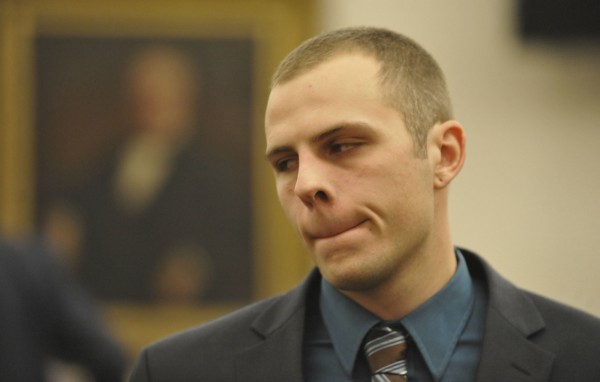 Garrett Cheney of South Berwick is escorted out of the courtroom after his sentencing in December 2011. Garrett Cheney of South Berwick is escorted out of the courtroom after his sentencing in December 2011.