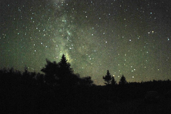 On clear nights, the cloudy band of the Milky Way spans the night sky, photographed here from Cadillac Mountain during the Acadia Acadia Night Sky Festival on Sept. 15, 2012. On clear nights, the cloudy band of the Milky Way spans the night sky, photographed here from Cadillac Mountain during the Acadia Acadia Night Sky Festival on Sept. 15, 2012.