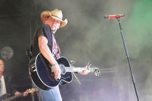 Country singer Jason Aldean plays to a packed crowd Sunday night, Sept. 2, 2012, on the Bangor Waterfront. Country singer Jason Aldean plays to a packed crowd Sunday night, Sept. 2, 2012, on the Bangor Waterfront.