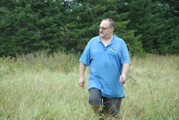 Psychic Crime Fighter Fred Hamilton examines a clearing near Wallagrass stream which may hold the clues to the whereabouts of Virginia Sue Pictou-Noyes, who has been missing for close to two decades. Hamilton had dreamed of the site last year and on Saturday said the location perfectly matched what he had visualized. Psychic Crime Fighter Fred Hamilton examines a clearing near Wallagrass stream which may hold the clues to the whereabouts of Virginia Sue Pictou-Noyes, who has been missing for close to two decades. Hamilton had dreamed of the site last year and on Saturday said the location perfectly matched what he had visualized.
