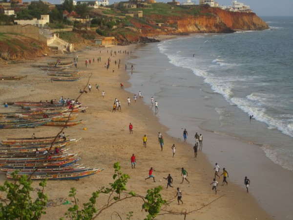 Children on school vacation enjoy the beach in Toubab Diallo, a town about an hour south of the capital city of Dakar. Children on school vacation enjoy the beach in Toubab Diallo, a town about an hour south of the capital city of Dakar.