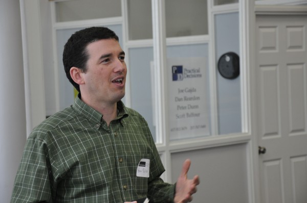 Ben Polito, co-founder and CEO of Pika Energy in Gorham, moved back to Maine to start his wind energy company, and says the state's "entrepreneurial ecosystem" has already helped him in that endeavor. Ben Polito, co-founder and CEO of Pika Energy in Gorham, moved back to Maine to start his wind energy company, and says the state's "entrepreneurial ecosystem" has already helped him in that endeavor.