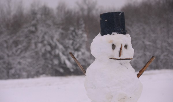 The best kind of snow for a snowman. This one was built in Eddington. About four to six inces of snow blanketed the Bangor region by Thursday morning. The best kind of snow for a snowman. This one was built in Eddington. About four to six inces of snow blanketed the Bangor region by Thursday morning.