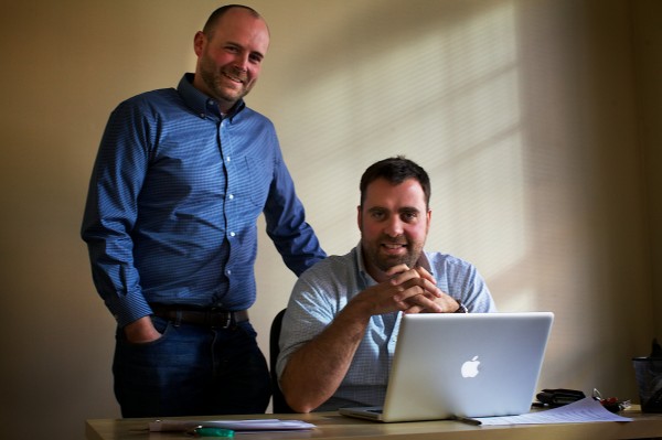 David Loughran (left) and Aaron Duffey of CD2 Consulting in Portland, along with Jim Cole, are the masterminds behind some recent successful political video ad campaigns including a piece done in Wisconsin in 2011. David Loughran (left) and Aaron Duffey of CD2 Consulting in Portland, along with Jim Cole, are the masterminds behind some recent successful political video ad campaigns including a piece done in Wisconsin in 2011.