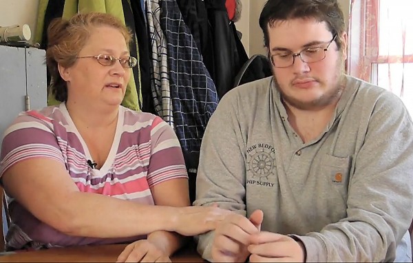 Mary Wiebe (left) and her son Benjamin Schesser of Rockland discuss Benjamin's struggle with Tourette syndrome during an interview with the Bangor Daily News on Friday Oct. 26, 2012 in Rockland. Schesser is one of four siblings that suffers from Tourette syndrome. Schesser will undergo an experimental surgery in December to help correct his mostly uncontrollable ticks, which include but are not limited to constant hand, shoulder and head movement. Mary Wiebe (left) and her son Benjamin Schesser of Rockland discuss Benjamin's struggle with Tourette syndrome during an interview with the Bangor Daily News on Friday Oct. 26, 2012 in Rockland. Schesser is one of four siblings that suffers from Tourette syndrome. Schesser will undergo an experimental surgery in December to help correct his mostly uncontrollable ticks, which include but are not limited to constant hand, shoulder and head movement.