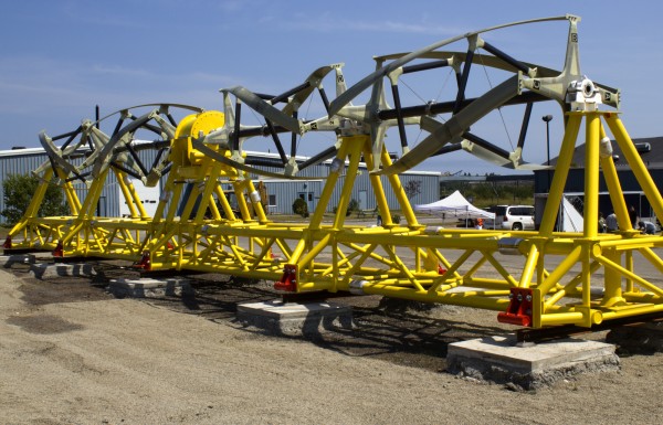 Image of a yet to be installed Ocean Renewable Power Company underwater TideGen turbine in Eastport, Maine Monday, July 23, 2012. Image of a yet to be installed Ocean Renewable Power Company underwater TideGen turbine in Eastport, Maine Monday, July 23, 2012.