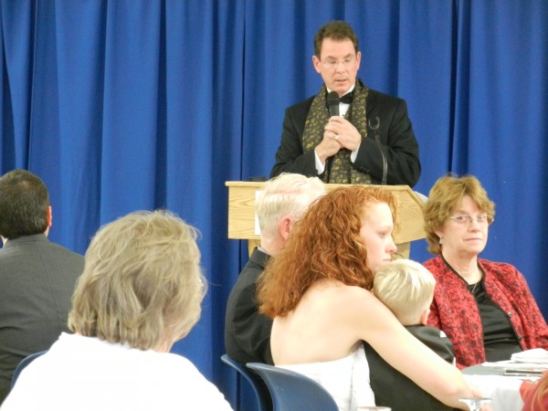 Jeff Boal, MDI Hospital's director of education, hosted the first annual graduation ceremony for the groundbreaking experienced CNA program offered by Eastern Maine Community College in Bangor Tuesday night. The program, the first of its kind nationally, trains CNA's to take on more complex tasks in support of registered nurses. Jeff Boal, MDI Hospital's director of education, hosted the first annual graduation ceremony for the groundbreaking experienced CNA program offered by Eastern Maine Community College in Bangor Tuesday night. The program, the first of its kind nationally, trains CNA's to take on more complex tasks in support of registered nurses.