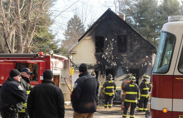 Two people were found dead after a fire inside this home on Hillside Road in Orono on Sunday morning. Two people were found dead after a fire inside this home on Hillside Road in Orono on Sunday morning.
