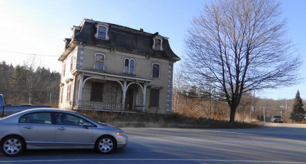 The Franklin Treat house sits at the corner of Route 1A and Loggin Road in Frankfort. The Franklin Treat house sits at the corner of Route 1A and Loggin Road in Frankfort.
