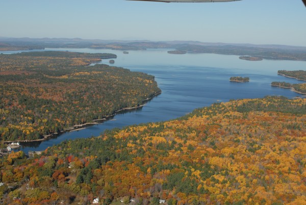 The state has acquired a 21,000 acre easement in and around Grand Lake Stream, preserving the land in perpetuity and preventing it from being developed. The state has acquired a 21,000 acre easement in and around Grand Lake Stream, preserving the land in perpetuity and preventing it from being developed.