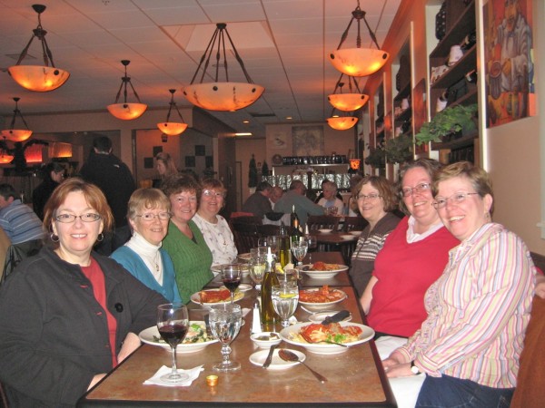 The seven Conley sisters get together each year for a weekend to craft. This year they decided to make afghans, one for each sister. Enjoying one another’s company in 2011 are sister (left side of table, front to back) Maureen, Mary, Margaret, Patti and (right side of table) Kathy, Tery and Dorothy. The seven Conley sisters get together each year for a weekend to craft. This year they decided to make afghans, one for each sister. Enjoying one another’s company in 2011 are sister (left side of table, front to back) Maureen, Mary, Margaret, Patti and (right side of table) Kathy, Tery and Dorothy.