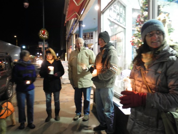 A group of Rockland residents participate in a nationwide vigil against gun violence on Dec. 16, 2012. A group of Rockland residents participate in a nationwide vigil against gun violence on Dec. 16, 2012.