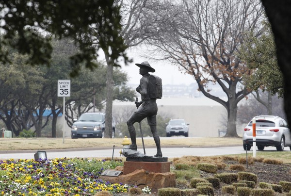 The statue of a scout stands in the entrance to Boy Scouts of America Museum and Family Center in Irving, Texas, on Tuesday, Feb. 5, 2013. Boy Scouts of America board members have decided to delay until May a vote to end the organization's gay membership ban. The statue of a scout stands in the entrance to Boy Scouts of America Museum and Family Center in Irving, Texas, on Tuesday, Feb. 5, 2013. Boy Scouts of America board members have decided to delay until May a vote to end the organization's gay membership ban.