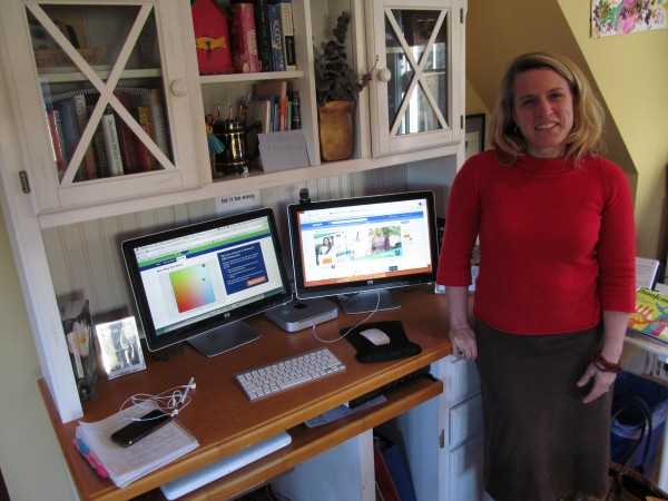 Betsy Peters, CEO of Freeport-based PossibilityU, a company that uses Internet tools to match high school students with colleges where they would likely get into, receive financial aid and be happy based on the students' personal information. The company was named the recipient of a Bill & Melinda Gates Foundation grant of as much as $100,000 to create a Facebook application of its tools. Betsy Peters, CEO of Freeport-based PossibilityU, a company that uses Internet tools to match high school students with colleges where they would likely get into, receive financial aid and be happy based on the students' personal information. The company was named the recipient of a Bill & Melinda Gates Foundation grant of as much as $100,000 to create a Facebook application of its tools.