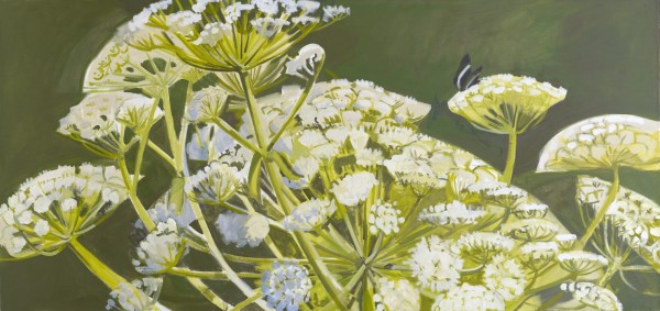 "Cow Parsnip," 1996 — oil on linen
Colby College Museum of Art, Waterville. Gift of Alex Katz. "Cow Parsnip," 1996 — oil on linen
Colby College Museum of Art, Waterville. Gift of Alex Katz.