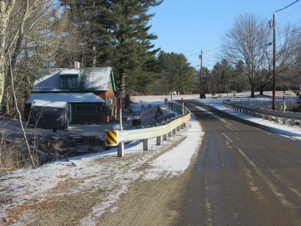 Suzanne Hamilton's house, well and driveway are within the nearly 50-foot easement the town of Jefferson took along Goose Hill Road. Suzanne Hamilton's house, well and driveway are within the nearly 50-foot easement the town of Jefferson took along Goose Hill Road.