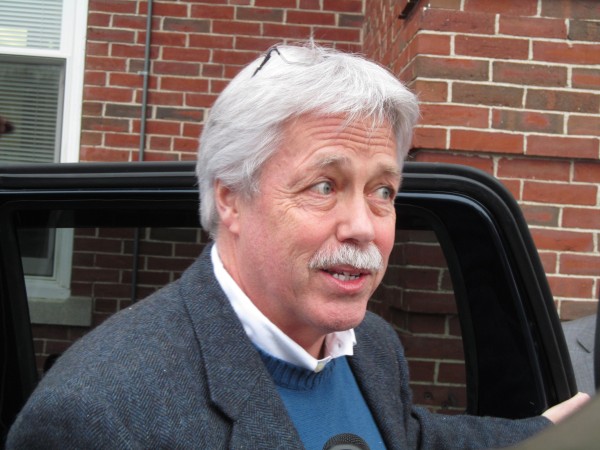 Mark Strong Sr., defendant in the first of two major trial in the high-profile Kennebunk Zumba prostitution case, stops to field a few brief questions from reporters before getting into his vehicle to leave the York County courthouse Monday. Strong's attorney, Daniel Lilley, has said Strong may take the witness stand under certain conditions. The trial is expected wrap up this week. Mark Strong Sr., defendant in the first of two major trial in the high-profile Kennebunk Zumba prostitution case, stops to field a few brief questions from reporters before getting into his vehicle to leave the York County courthouse Monday. Strong's attorney, Daniel Lilley, has said Strong may take the witness stand under certain conditions. The trial is expected wrap up this week.