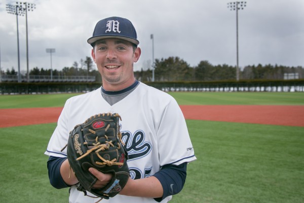 Junior right-handed pitcher Tommy Lawrence has set the pitching tone for the University of Maine baseball team this season. Junior right-handed pitcher Tommy Lawrence has set the pitching tone for the University of Maine baseball team this season.