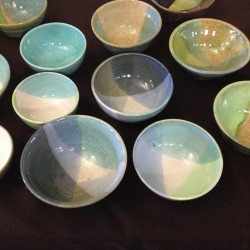 These beautiful bowls are crafted in the Hammond Street Senior Center Pottery Department and support a great cause. These beautiful bowls are crafted in the Hammond Street Senior Center Pottery Department and support a great cause.