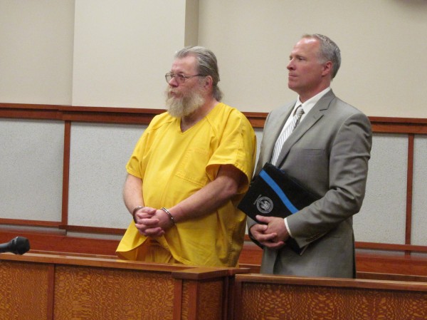 Gary Allen Irving, who was convicted of three rapes in Massachusetts in 1978 and was found living in Gorham last week, appears in Cumberland County Unified Criminal Court with his attorney, Christopher Leddy, Monday morning. Gary Allen Irving, who was convicted of three rapes in Massachusetts in 1978 and was found living in Gorham last week, appears in Cumberland County Unified Criminal Court with his attorney, Christopher Leddy, Monday morning.