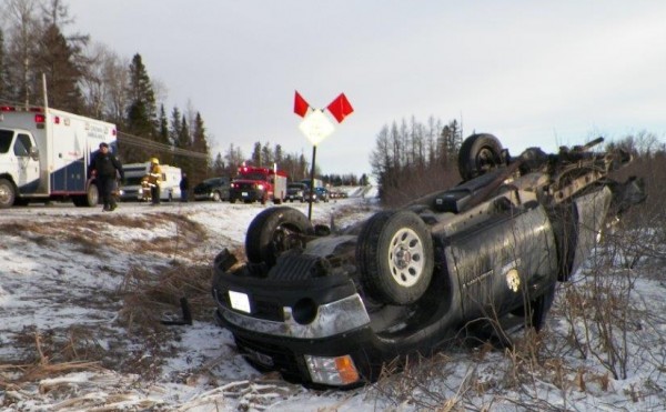 Two Frenchville men were taken to The Aroostook Medical Center in Presque Isle with non life-threatening injuries Wednesday morning following a two-vehicle crash on Route 1. Two Frenchville men were taken to The Aroostook Medical Center in Presque Isle with non life-threatening injuries Wednesday morning following a two-vehicle crash on Route 1.
