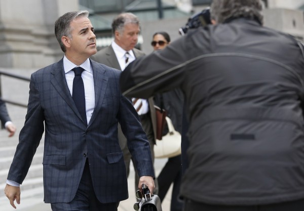 Hedge Fund Level Global Investors LP fund manager and Portland native Anthony Chiasson exits United States District Court in New York, May 13, 2013. Hedge Fund Level Global Investors LP fund manager and Portland native Anthony Chiasson exits United States District Court in New York, May 13, 2013.