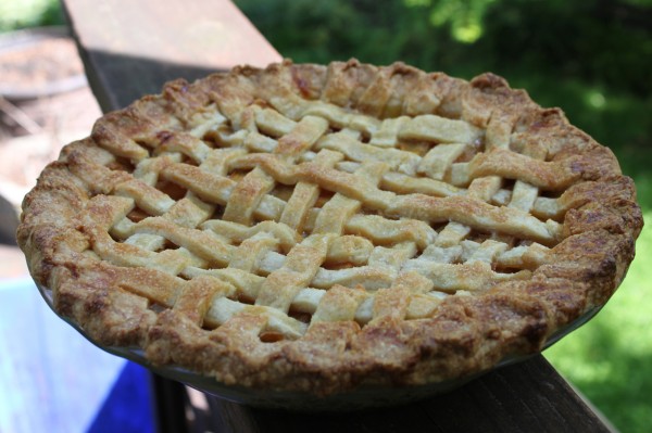 A little ginger in the pie crust makes all the difference in Dan's Peach Pie. A little ginger in the pie crust makes all the difference in Dan's Peach Pie.