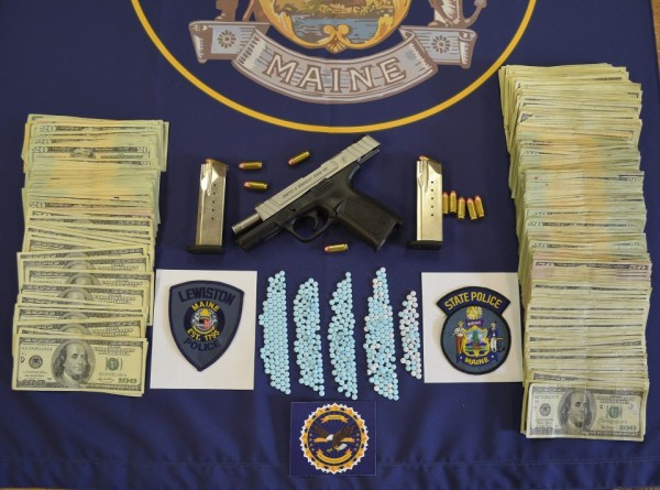 Evidence found during Lewiston drug bust Evidence found during Lewiston drug bust