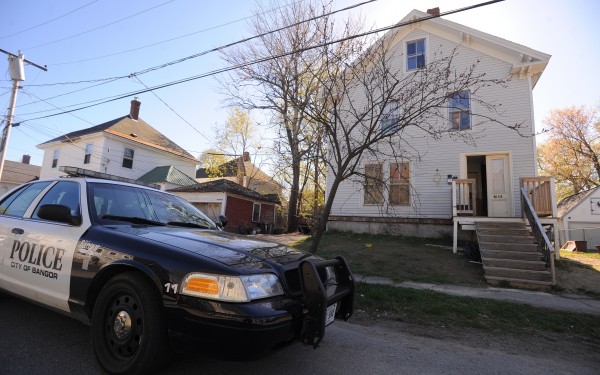Police arrested Harold Rogers, 43 of Bangor at 80 Elm Street after after a brief standoff. He was charged with aggravated domestic violence assault that occurred Thursday. Police arrested Harold Rogers, 43 of Bangor at 80 Elm Street after after a brief standoff. He was charged with aggravated domestic violence assault that occurred Thursday.