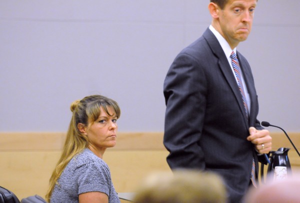 Leanne Parks, 39, of Glenburn (left) with her attorney Walter McKee at the Penobscot Judicial Center in Bangor. Leanne Parks, 39, of Glenburn (left) with her attorney Walter McKee at the Penobscot Judicial Center in Bangor.