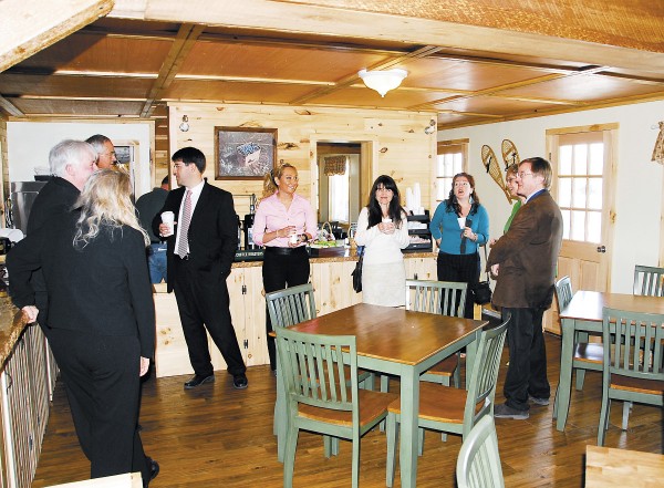 The renovated breakfast room at the Vacationland Inn in Brewer has a rustic and relaxed feel, with knotty wood walls, wood floors, and lauan ceilings. The breakfast room is locally known for its waffles. The renovated breakfast room at the Vacationland Inn in Brewer has a rustic and relaxed feel, with knotty wood walls, wood floors, and lauan ceilings. The breakfast room is locally known for its waffles.