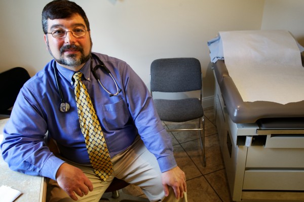 Dr. Michael Ciampi took his practice back from Mercy health system after finding that patient care was too impersonal. He also stopped accepting insurance and Medicaid as way to deal more directly with his patients. Dr. Michael Ciampi took his practice back from Mercy health system after finding that patient care was too impersonal. He also stopped accepting insurance and Medicaid as way to deal more directly with his patients.