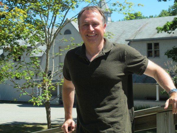 Paul Doiron, author of "Bad Little Falls" and two other Mike Bowditch thrillers, poses for a photo at the headquarters of Down East magazine, where he is editor and chief. Paul Doiron, author of "Bad Little Falls" and two other Mike Bowditch thrillers, poses for a photo at the headquarters of Down East magazine, where he is editor and chief.