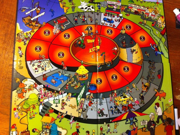 Furt, which bills itself as "a befuzzling eruption of laughter in a box," is the most complicated. It might also be the most fun, in part because there really aren't any rules - you have to figure it out as you play. The only thing that's clear is that players are racing to be the first into the mouth of a fiery volcano. Furt, which bills itself as "a befuzzling eruption of laughter in a box," is the most complicated. It might also be the most fun, in part because there really aren't any rules - you have to figure it out as you play. The only thing that's clear is that players are racing to be the first into the mouth of a fiery volcano.