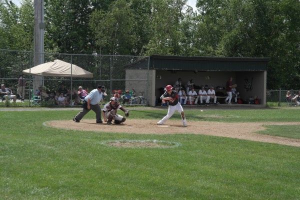 Trenton's Ben Walls swings at a pitch against the Brewer Falcons during an American Legion game Sunday at Heddericg Field in Brewer. Trenton's Ben Walls swings at a pitch against the Brewer Falcons during an American Legion game Sunday at Heddericg Field in Brewer.
