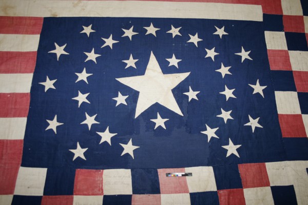 The Belfast Historical Society & Museum invites the public to a Flag Day celebration to be held 4-7 p.m., June 14, at the Abbott Room, Belfast Free Library, 106 High St. The 1864 Belfast Civil War Flag Quilt, sewn 149 years ago by the Ladies Aid Society of First Church, will be displayed for the first time since undergoing conservation. The Friendship Sampler Quilters have created a replica of the 1864 quilt and invite those attending the program to add a few stitches of their own. The program is free and open to the public. The Belfast Historical Society & Museum invites the public to a Flag Day celebration to be held 4-7 p.m., June 14, at the Abbott Room, Belfast Free Library, 106 High St. The 1864 Belfast Civil War Flag Quilt, sewn 149 years ago by the Ladies Aid Society of First Church, will be displayed for the first time since undergoing conservation. The Friendship Sampler Quilters have created a replica of the 1864 quilt and invite those attending the program to add a few stitches of their own. The program is free and open to the public.