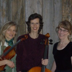 From the Highlands of Maine, the Maine Highlands Trio.
From left: Susan Ramsey, Violin, Ruth Fogg, Cello, Margery Aumann, Piano From the Highlands of Maine, the Maine Highlands Trio.
From left: Susan Ramsey, Violin, Ruth Fogg, Cello, Margery Aumann, Piano
