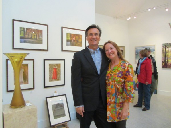 Bruce Busko and Roberta Baumann of the Landing Gallery in Rockland say Rockland has become one of the premier arts centers in New England. Bruce Busko and Roberta Baumann of the Landing Gallery in Rockland say Rockland has become one of the premier arts centers in New England.
