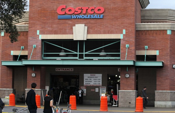 hoppers are pictured outside a Costco Wholesale store in Los Angeles, California in this March 6, 2013 file photo. Sales at U.S. retailers, including Costco Wholesale Corp and the company that runs Victoria's Secret, suggest that overall U.S. consumer spending is improving while discretionary spending may remain under pressure. hoppers are pictured outside a Costco Wholesale store in Los Angeles, California in this March 6, 2013 file photo. Sales at U.S. retailers, including Costco Wholesale Corp and the company that runs Victoria's Secret, suggest that overall U.S. consumer spending is improving while discretionary spending may remain under pressure.
