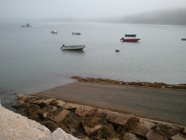 Two women drowned Tuesday night after apparently becoming disoriented in the fog and driving off this boat ramp and into the ocean in Roque Bluffs, according to police. Two women drowned Tuesday night after apparently becoming disoriented in the fog and driving off this boat ramp and into the ocean in Roque Bluffs, according to police.